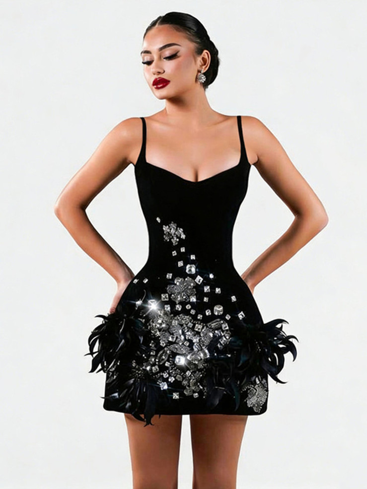 Biolume Bandage Mini Dress