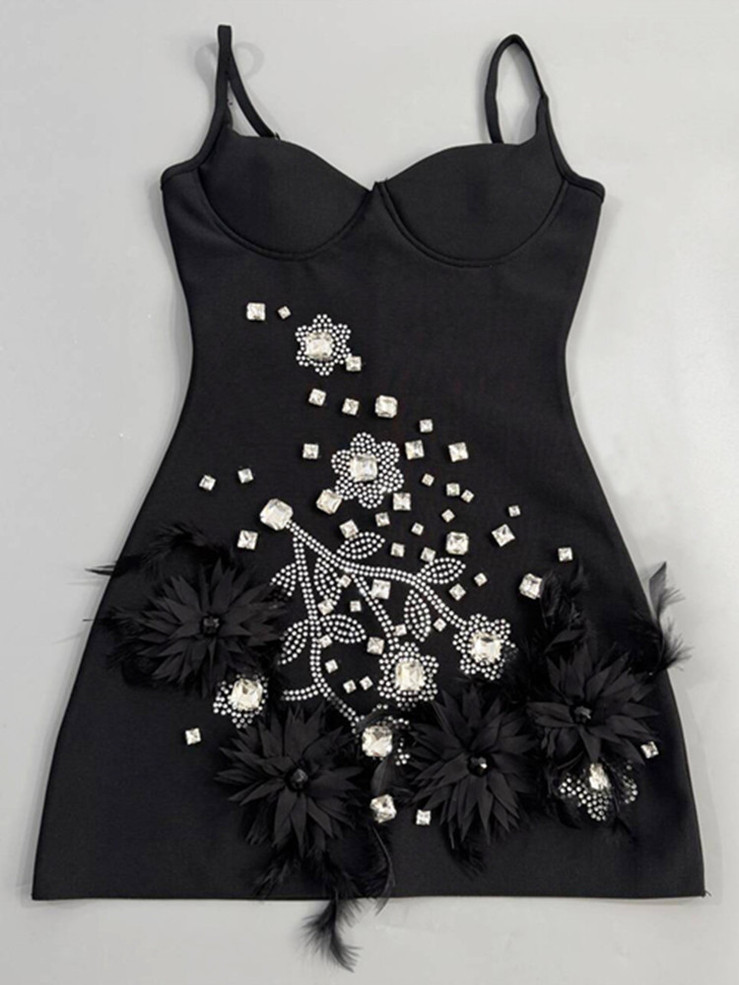 Biolume Bandage Mini Dress