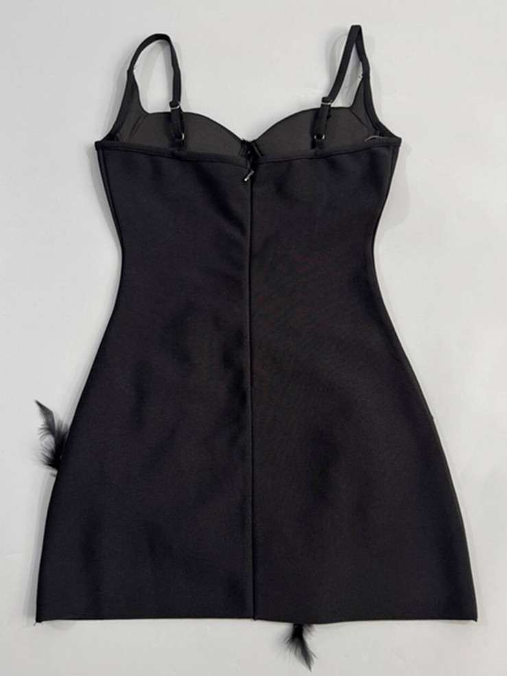 Biolume Bandage Mini Dress