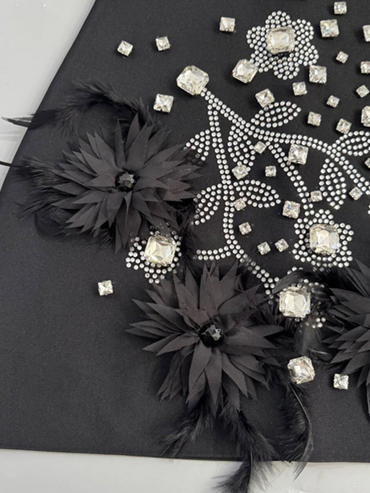 Biolume Bandage Mini Dress