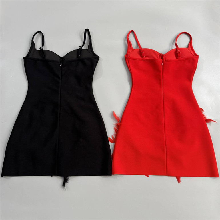 Biolume Bandage Mini Dress