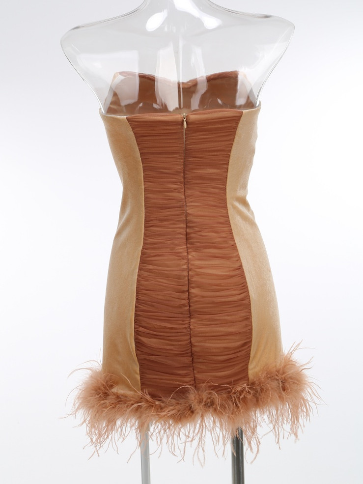 Camelid Prism Mini Dress