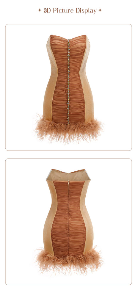 Camelid Prism Mini Dress