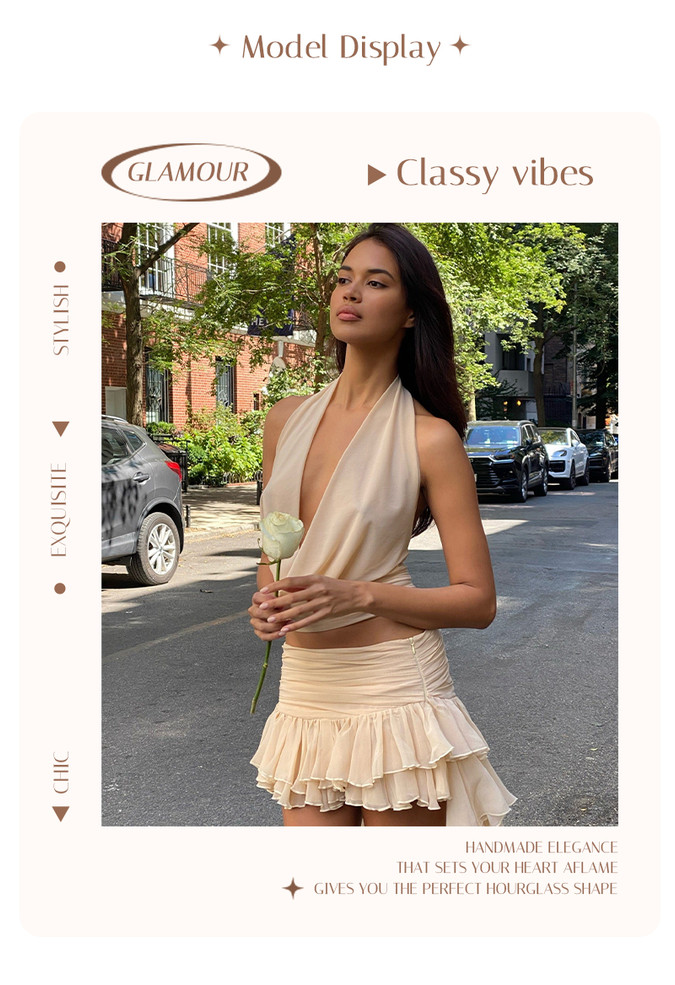 Split Horizon Two Piece Dress