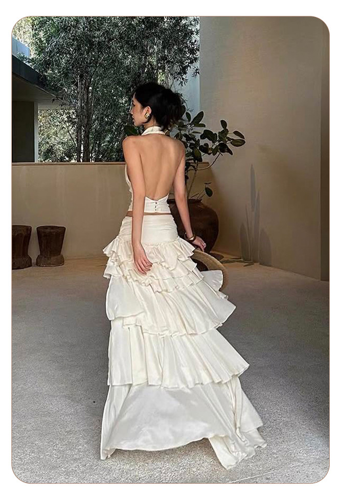 Split Horizon Two Piece Dress