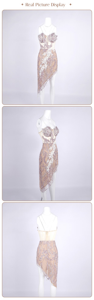 Refractive Edge Midi Dress