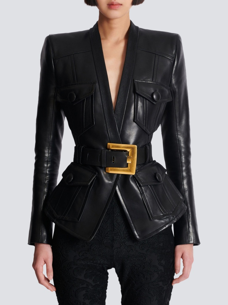 Tethered Obsidian Blazer Jacket
