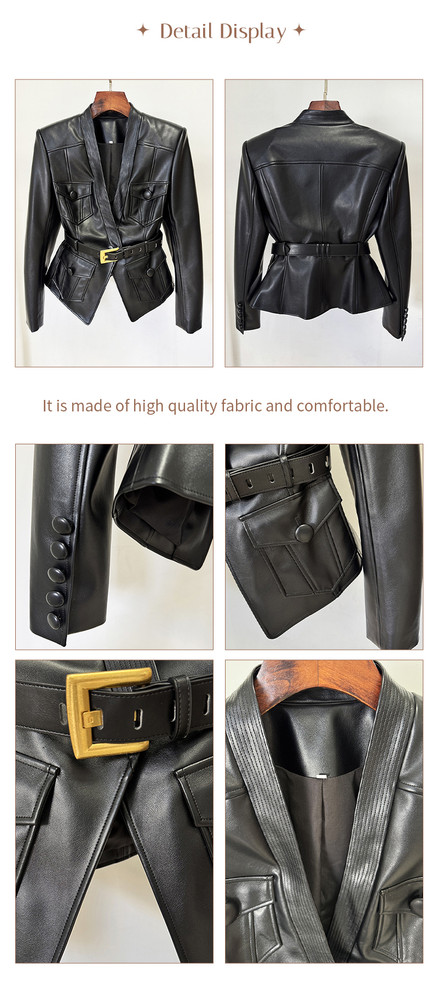 Tethered Obsidian Blazer Jacket