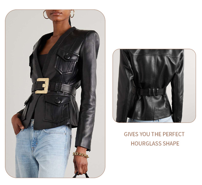 Tethered Obsidian Blazer Jacket