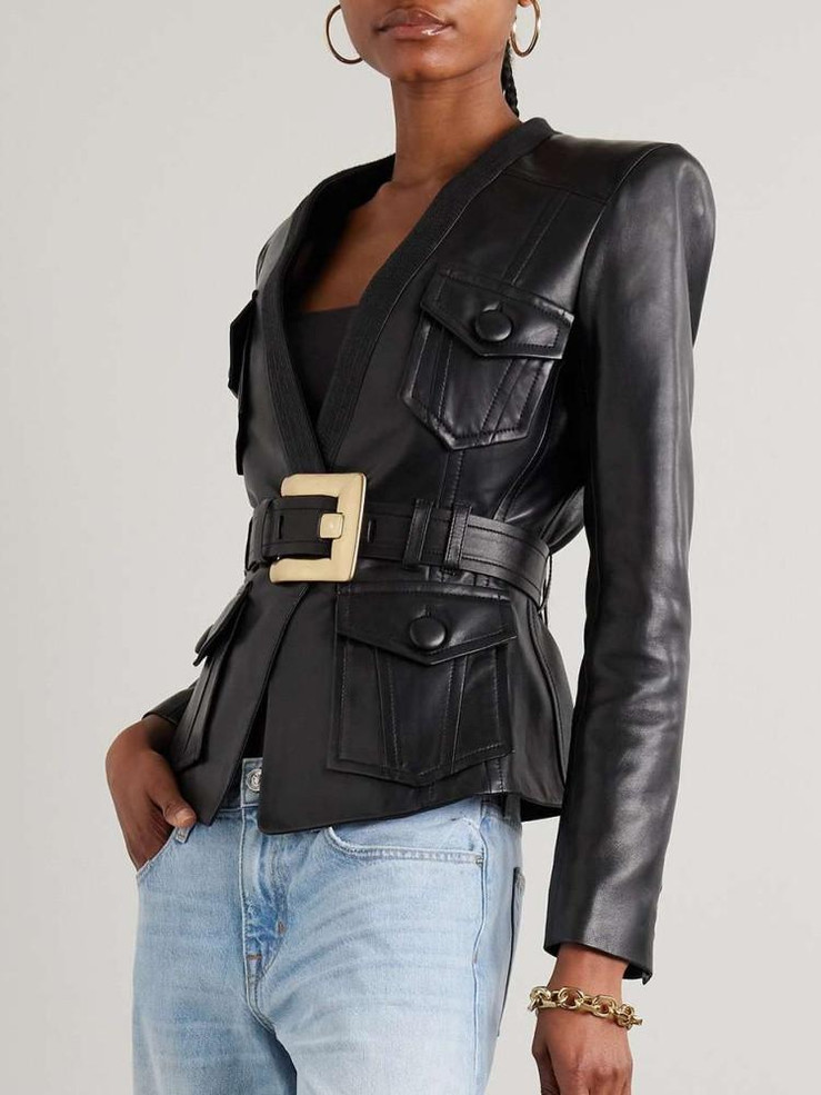 Grrly Grrls Tethered Obsidian Blazer Jacket 
