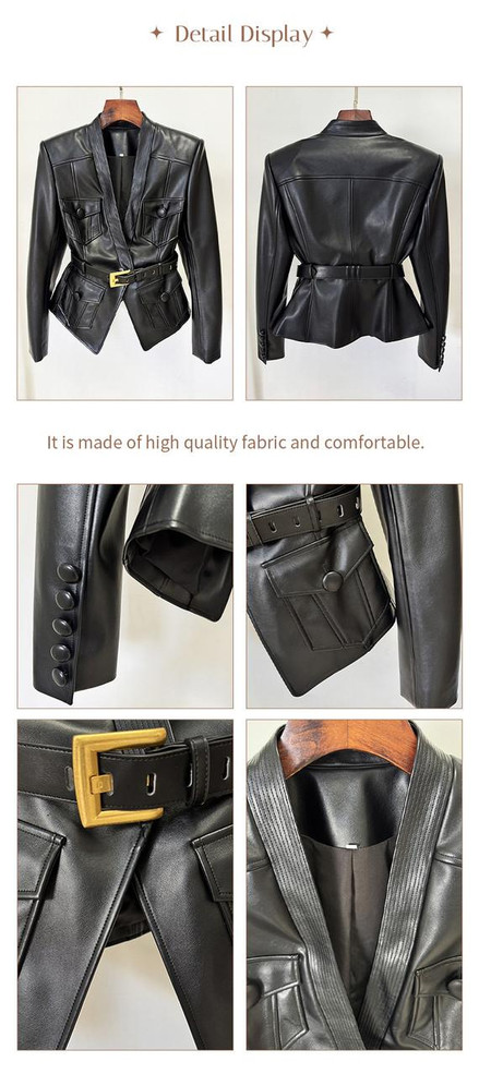 Grrly Grrls Tethered Obsidian Blazer Jacket 