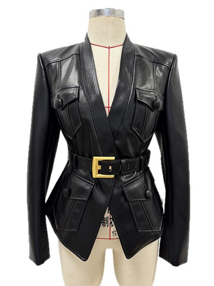 Grrly Grrls Tethered Obsidian Blazer Jacket 