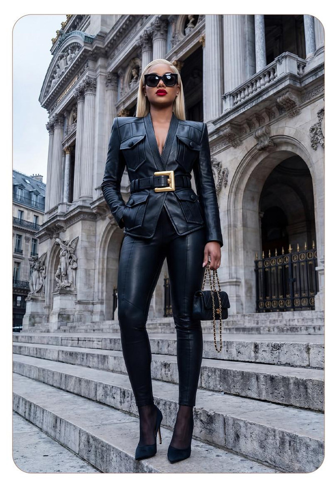 Grrly Grrls Tethered Obsidian Blazer Jacket 