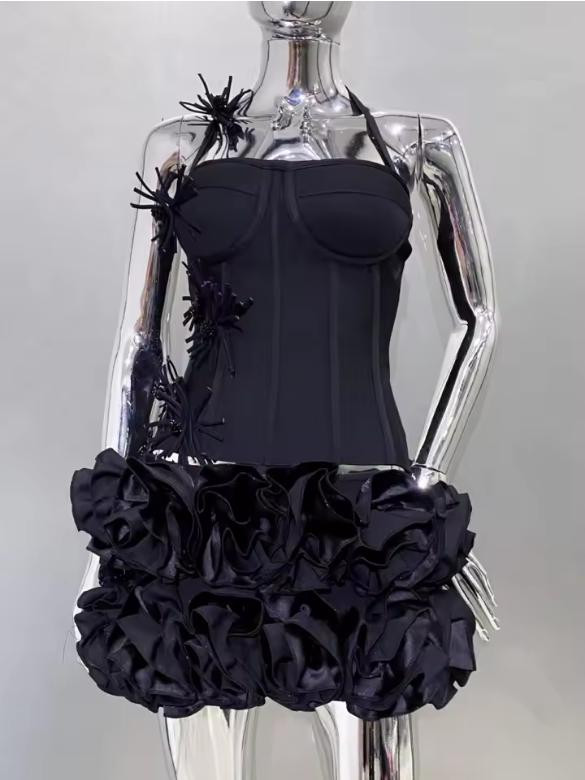 Grrly Grrls Inertia Corset Mini Dress 