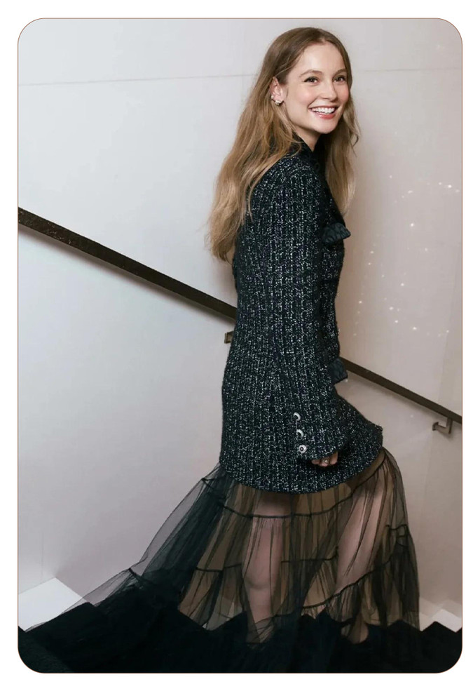 Tweed Blazer Dress Set 