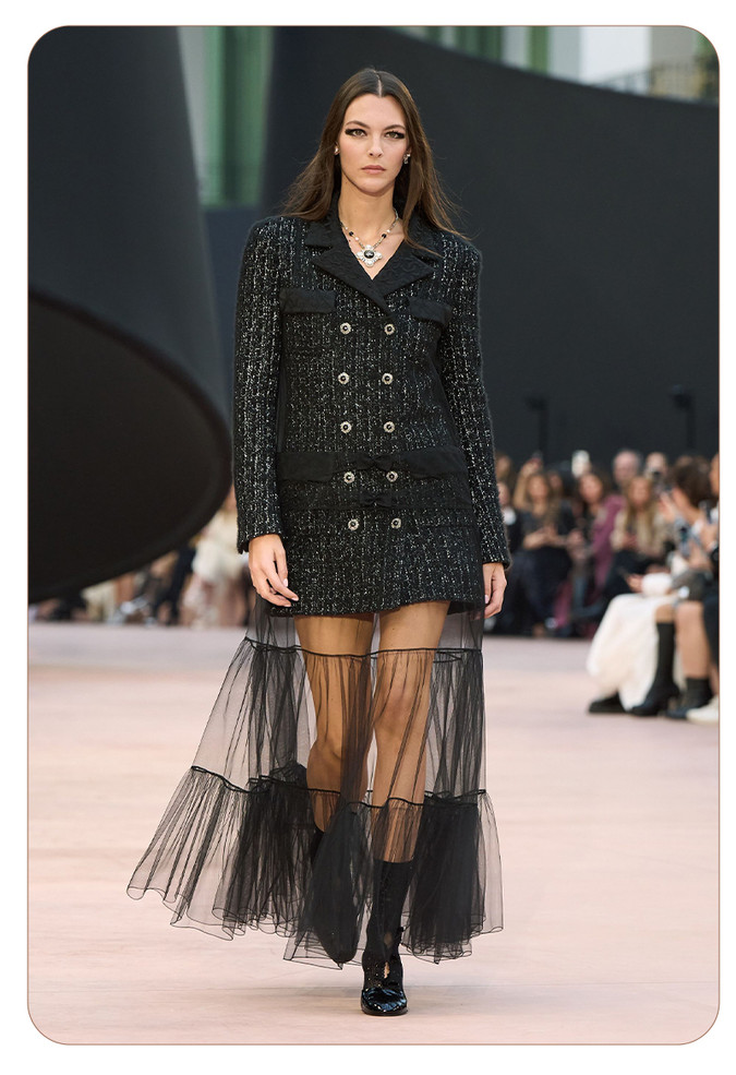Tweed Blazer Dress Set 