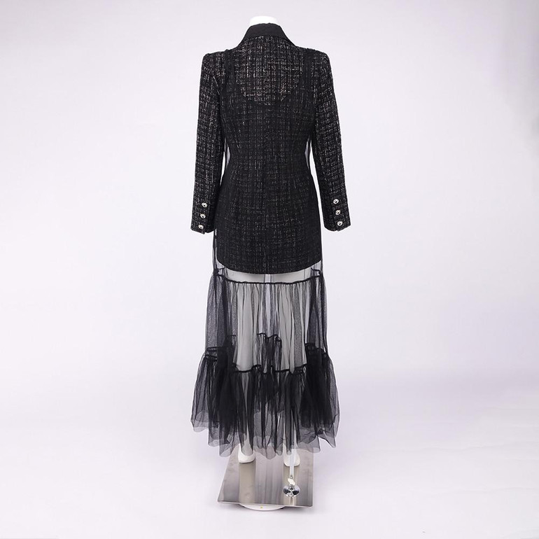 Grrly Grrls Tweed Blazer Dress Set  