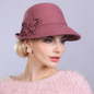 Grrly Grrls Chic Irregular Pillbox Fedora 