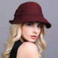 Grrly Grrls Chic Irregular Pillbox Fedora 