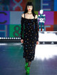 Grrly Grrls Multi-colored Crystal Midi Dress 
