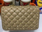 Grrly Grrls Sheepskin Rivet Chain Shoulder Bag 