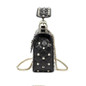 Grrly Grrls Sheepskin Rivet Chain Shoulder Bag 