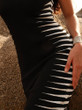 Grrly Grrls Eclipse Essence Turtleneck Midi Dress 
