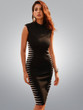Grrly Grrls Eclipse Essence Turtleneck Midi Dress 
