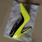 Grrly Grrls Chromatic Curve Patent Leather Stilettos 