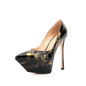 Grrly Grrls Prism Rise Patent Leather Platform Stilettos 