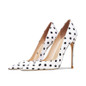 Grrly Grrls Polka Dot Pointed Toe Stilettos 