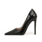 Grrly Grrls Serpent Glide Snake Pattern Stilettos 