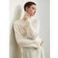 Grrly Grrls Lapel Charm Knit Sweater 