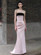 Grrly Grrls Ethereal Charm: Floor-Length A-Line Gown 