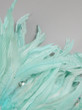  Feathered Elegance Strapless Gown  