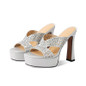  Solene Crystal-Embellished Silk Sandals 