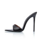  Neriah Stitched Stiletto Slides 