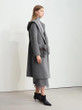 Regal Wool Hooded Coat  