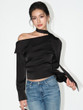  Asymmetria Folded Blouse 