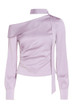  Asymmetria Folded Blouse 