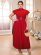 Scarlet Reverie Plus Size Gown 