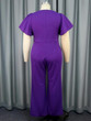  Amethyst Grace Asymmetrical Jumpsuit  