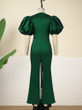 Velvet Bloom Empire Jumpsuit