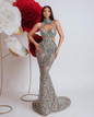 Emerald Flame Gown