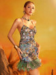 Disco Bloom Mini Dress