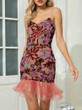 Disco Bloom Mini Dress