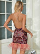 Disco Bloom Mini Dress