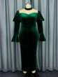 Emerald Reverie Dress — Plus Size 