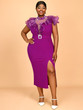 Crimson Amethyst Dress — Plus Size 
