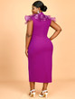 Crimson Amethyst Dress — Plus Size 